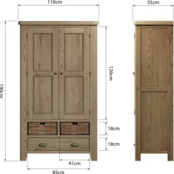 New Heritage Larder Unit Cupboards | Cupboards