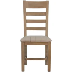Best Heritage 2m Crossed Legged Bench & 5 Cushioned Ladderback Chairs Dining Sets