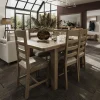 Hot Heritage 1.3m Extending Dining Table and 6 Chairs Dining Sets