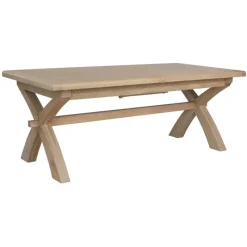 Hot Heritage 2m Extending Dining Table with Bench & 5 Chairs Dining Sets