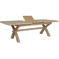 Hot Heritage 2m Extending Dining Table with Bench & 5 Chairs Dining Sets