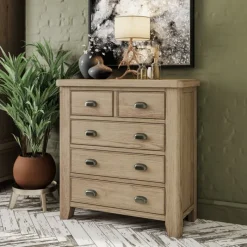 Discount Heritage Oak 2 Over 3 Chest Chest Of Drawers