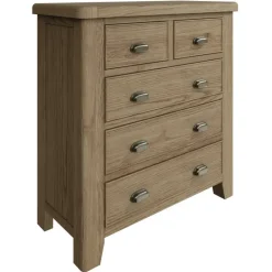 Discount Heritage Oak 2 Over 3 Chest Chest Of Drawers