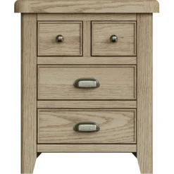 Best Heritage Oak Extra Large Bedside Cabinet Bedside Tables