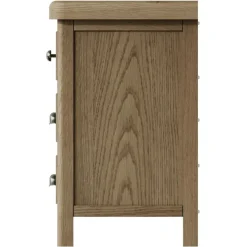 Best Heritage Oak Extra Large Bedside Cabinet Bedside Tables