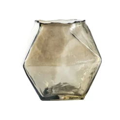 New Hino Grey Lustre Small Vase Vases & Bowls