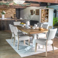 Best Holkham Oak 1.6m Extending Table Dining Tables