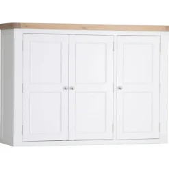 Best Holkham Oak Triple Larder Unit Top Display Cabinets | Kitchen Furniture