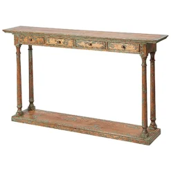 Clearance Houston 4 Drawer Narrow Console Table Console Tables | Console Tables
