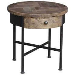 Discount Houston Round Side Table Side Tables