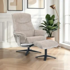 Discount Hudson Swivel Chair & Stool Set Swivel Chairs