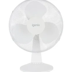 Best 9" White Desk Fan Heating & Fans