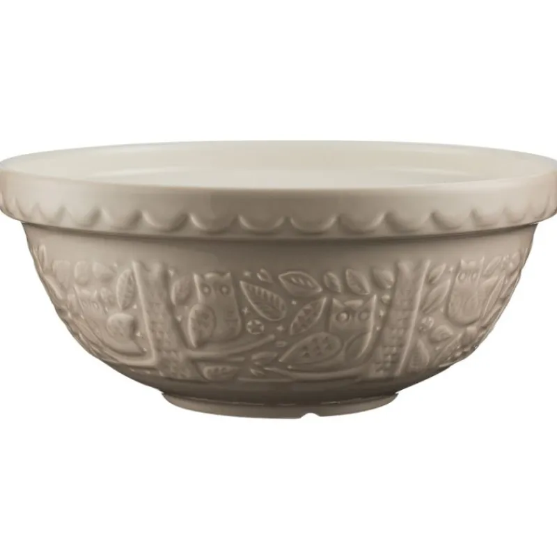 Discount In The Forest Owl Size 18 Mixing Bowl Baking