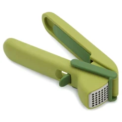 Sale CleanForce Garlic Press Green Kitchen Utensils