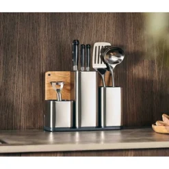 Clearance CounterStore Steel Worktop Organiser Kitchen Utensils