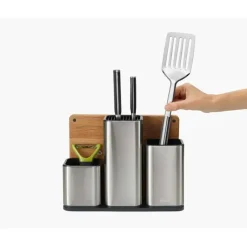 Clearance CounterStore Steel Worktop Organiser Kitchen Utensils