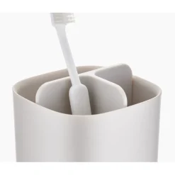 Clearance Easy Store Toothbrush Holder Ecru Bathroom Accessories