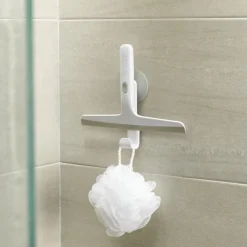 Sale EasyStore Slimline Squeegee with Hook Grey Bathroom Accessories