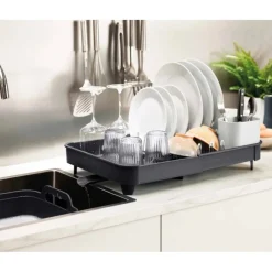 Sale Extend Grey Expandable Dish Drainer Cleaning