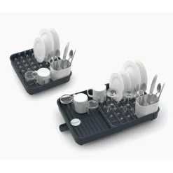 Sale Extend Grey Expandable Dish Drainer Cleaning