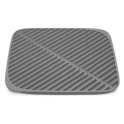 Outlet Grey Large Folding Draining Mat Cleaning