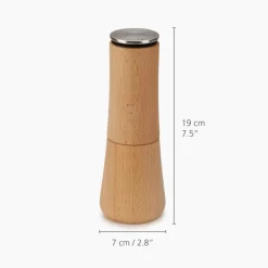 New Milltop Wood Pepper Mill Kitchen Utensils