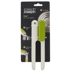 New Pivot 3in1 Can Opener White/Green Kitchen Utensils