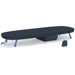 Clearance Pocket Plus Folding Tabletop Ironing Board Black/Blue Laundry