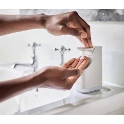Sale Slim Compact Soap Pump Ecru Bathroom Accessories