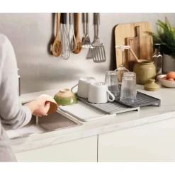 Sale Tier Grey Expandable Draining Board Cleaning