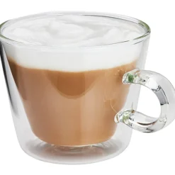 Sale Duo 2 Piece Cappuccino Mug Glass Set 250ml Glassware