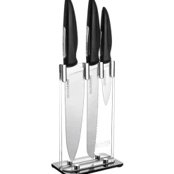 Best Sabatier 3 Piece Knife Block Set Kitchen Utensils