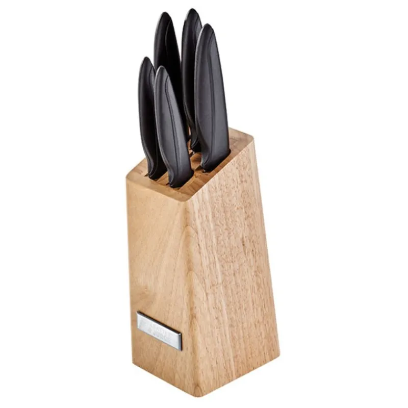 Hot Judge 5 Piece Knife Block Set Kitchen Utensils
