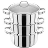 Best Stainless Steel 3 Tier Steamer Pots & Pans