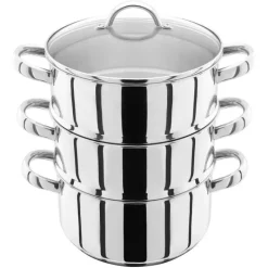 Best Stainless Steel 3 Tier Steamer Pots & Pans