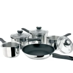 Sale Vista 5-Piece Saucepan Set with Vented Lids Pots & Pans