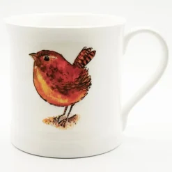 Sale Bird Motifs Wren Devon Mug Drinkware