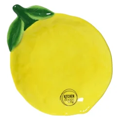 Fashion Dolomite Lemon Shiny Lemon Plate Dinnerware