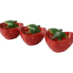 Best Dolomite Shiny Strawberry Tapas Serveware