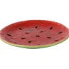 Best Dolomite Shiny Watermelon Breakfast Plate Dinnerware