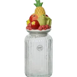 Hot Glass Shiny Fruits Storage Jar Food Storage