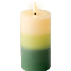Clearance LED Green 3 Shade Candle Novelty & String Lights