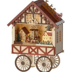 Fashion LED scenery plywood Cart Novelty & String Lights
