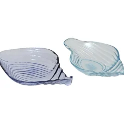 Hot Nautical Shell Glass Plate Serveware