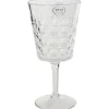 Sale Transparent Plastic Ball Pattern Wine Glass Drinkware