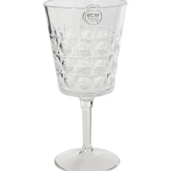 Sale Transparent Plastic Ball Pattern Wine Glass Drinkware