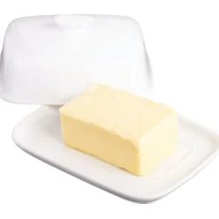 Best White Covered Butter Dish Serveware
