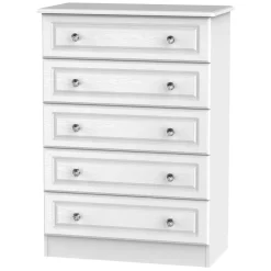 Discount Krystal 5 Drawer Chest Chest Of Drawers