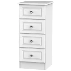 Fashion Krystal 4 Drawer Locker Chest Of Drawers