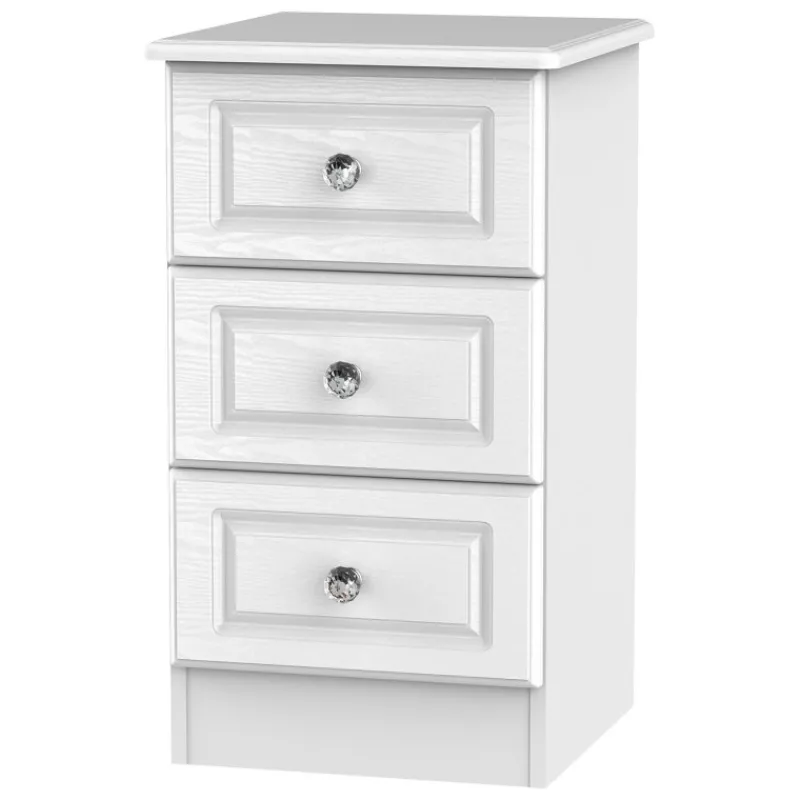 Best Krystal 3 Drawer Locker Chest Of Drawers